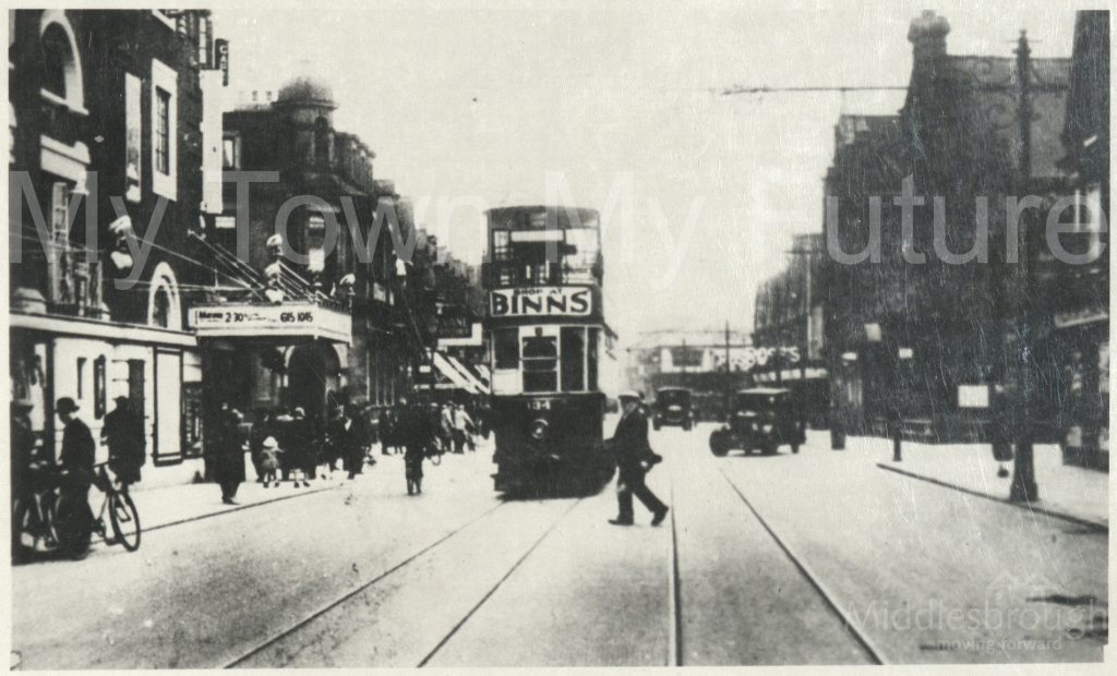 Tram on Linthorpe Road (1920)
