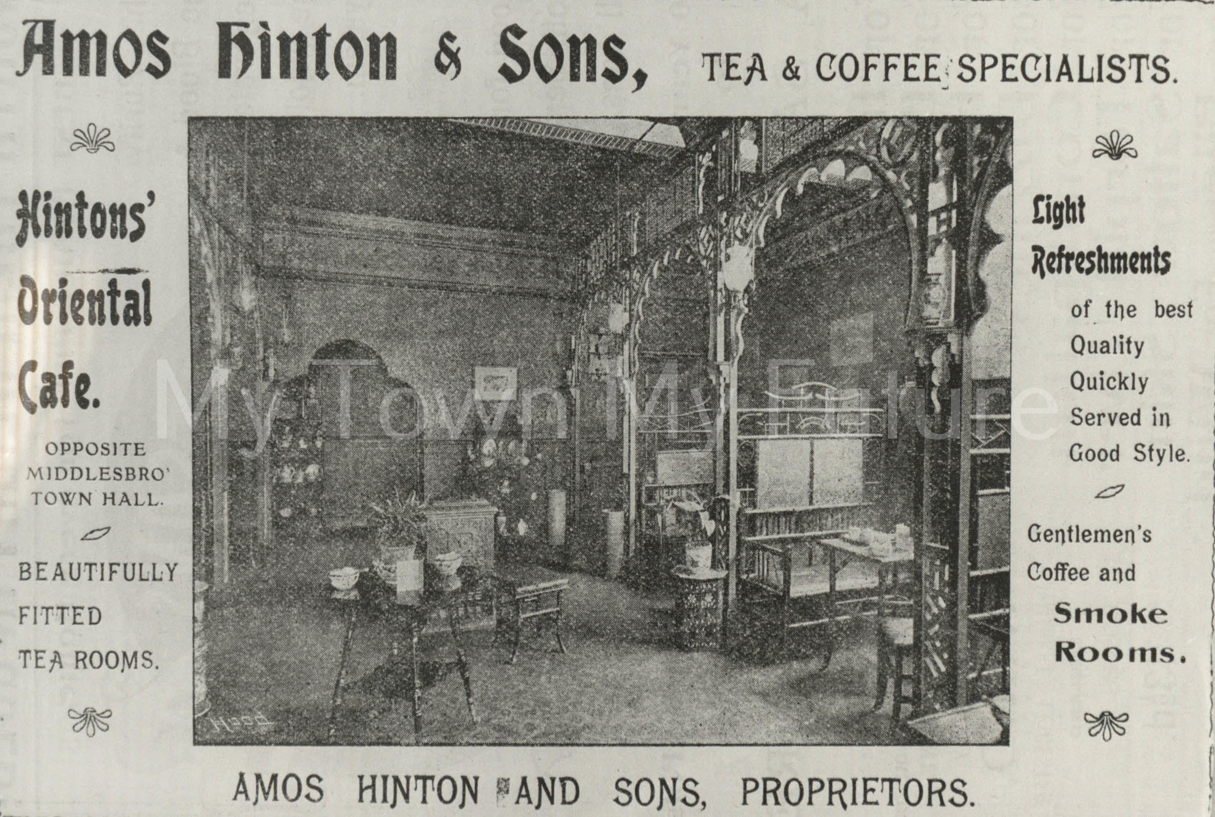 Hintons Grocery & Tea Rooms 1904