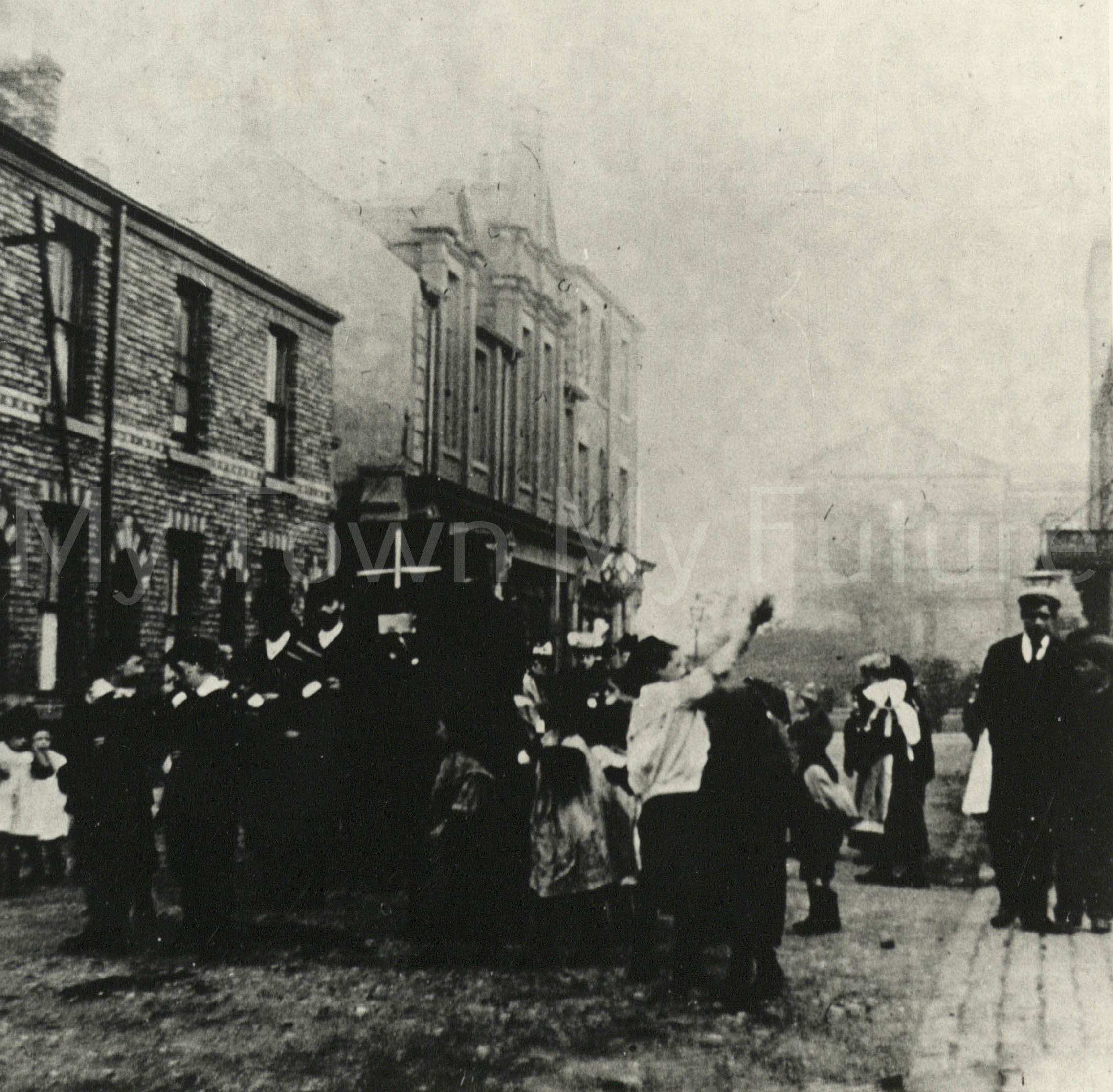 St Paul's Open Air Mission (infirmary In The Background), 1900, Department of Planning - Cleveland County Council
