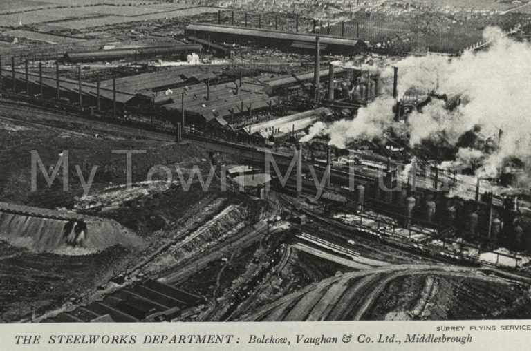 Bolckow and Vaughan Cleveland Works 1929 My Town My Future