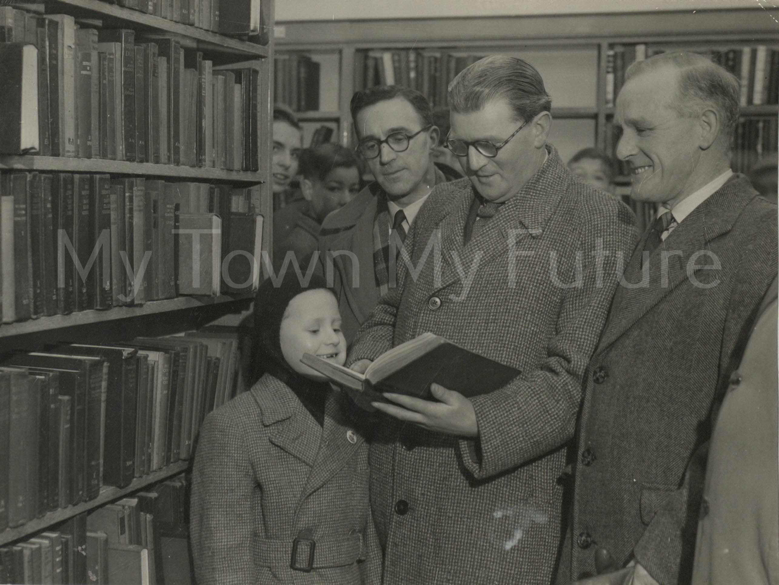 North Ormesby Library Re-Opening, 1953 - Evening Gazette